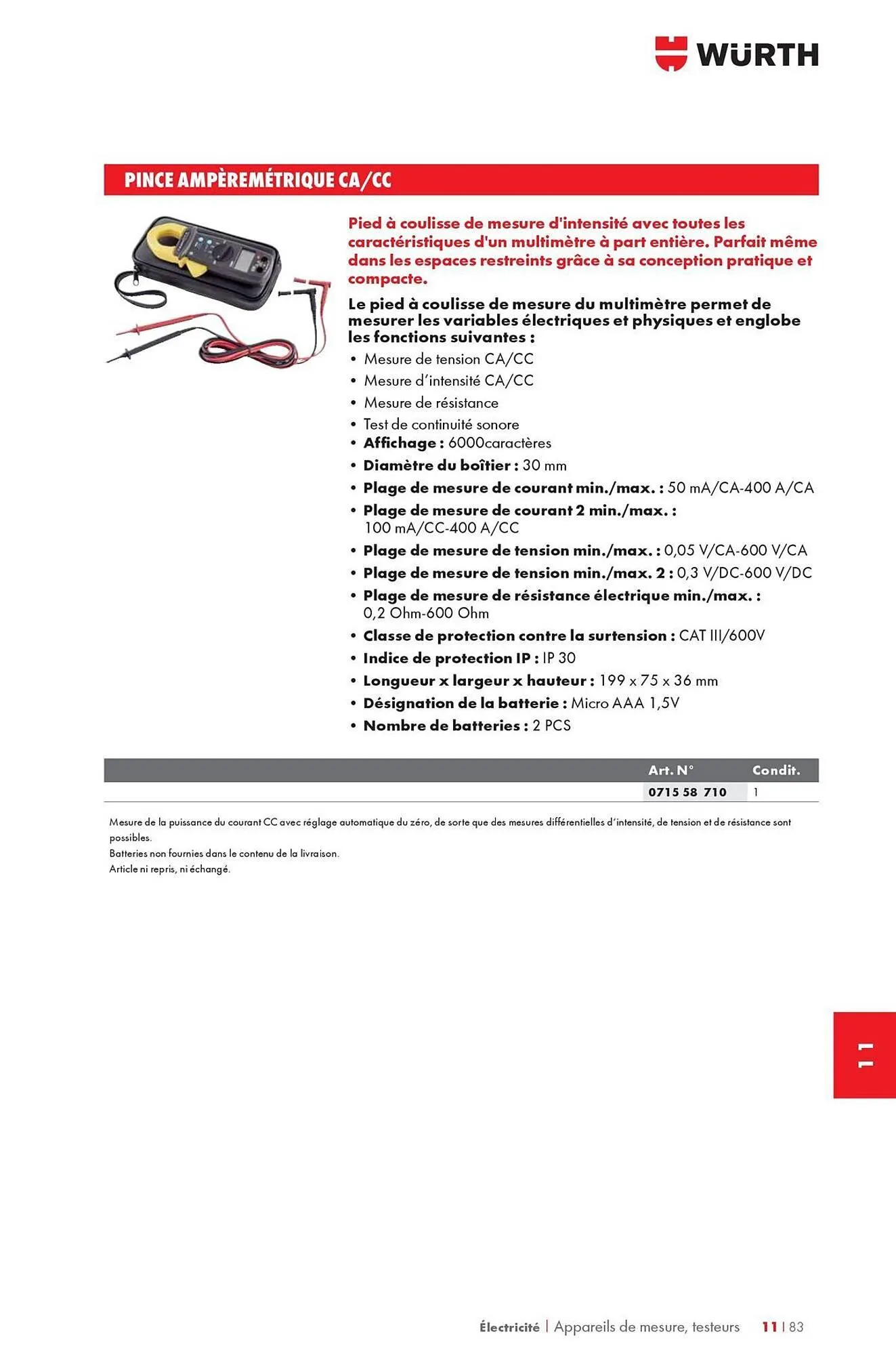 Catalogue Würth du 12 mai au 31 décembre 2025 - Catalogue page 1527