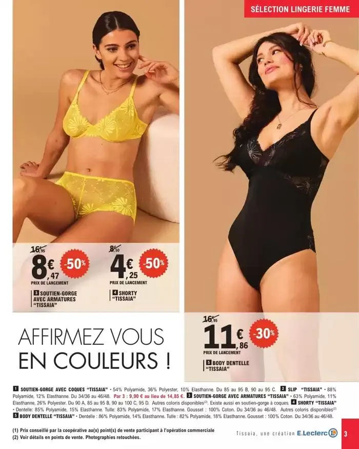 RDV LINGERIE du 20 mai au 31 mai 2025 - Catalogue page 3