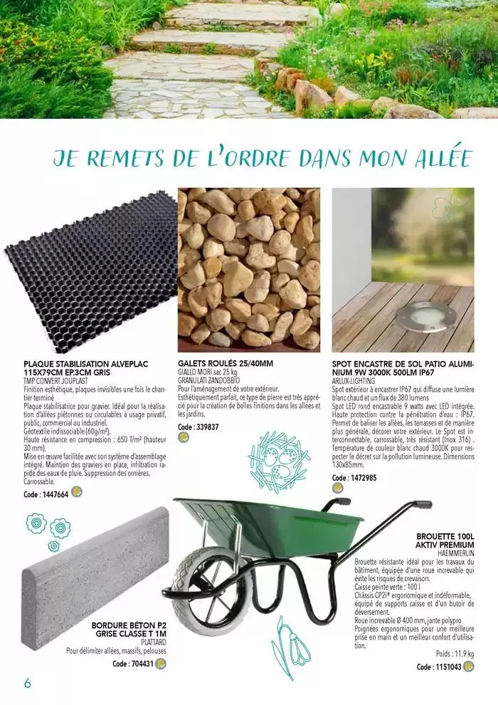 PRINTEMPS 2025 du 1 avril au 31 mai 2025 - Catalogue page 6