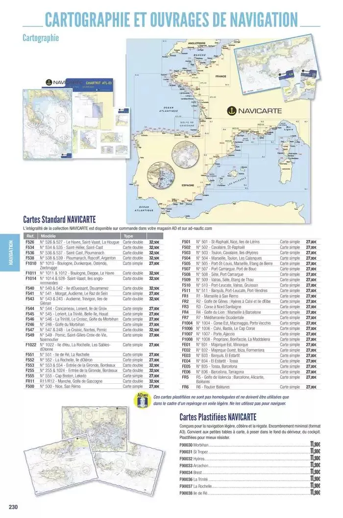 Catalogue Accastillage Diffusion 2025 du 1 janvier au 31 décembre 2025 - Catalogue page 232