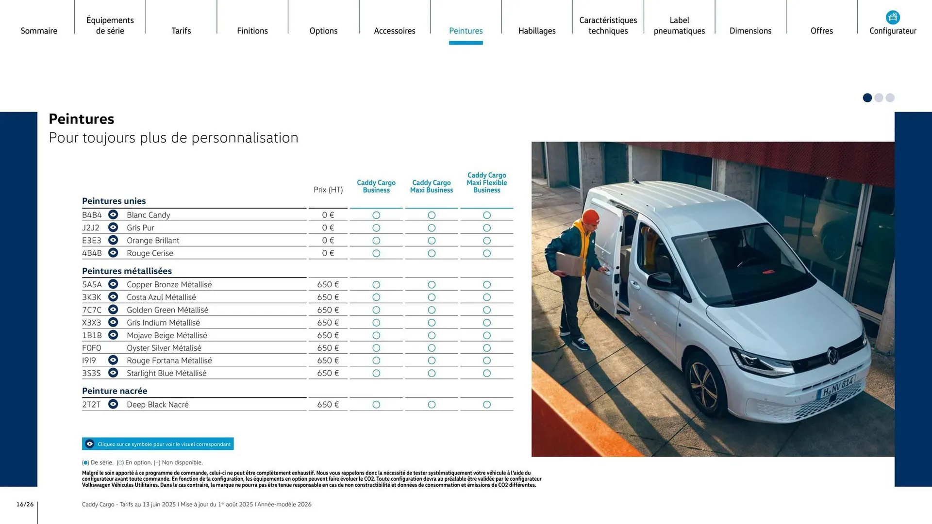 Catalogue Volkswagen du 7 août au 31 mars 2026 - Catalogue page 16