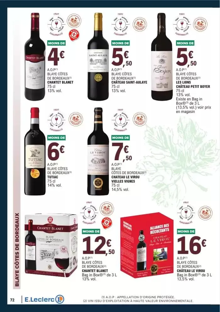 GUIDES DES VINS 2024/2025 du 1 avril au 31 décembre 2025 - Catalogue page 97