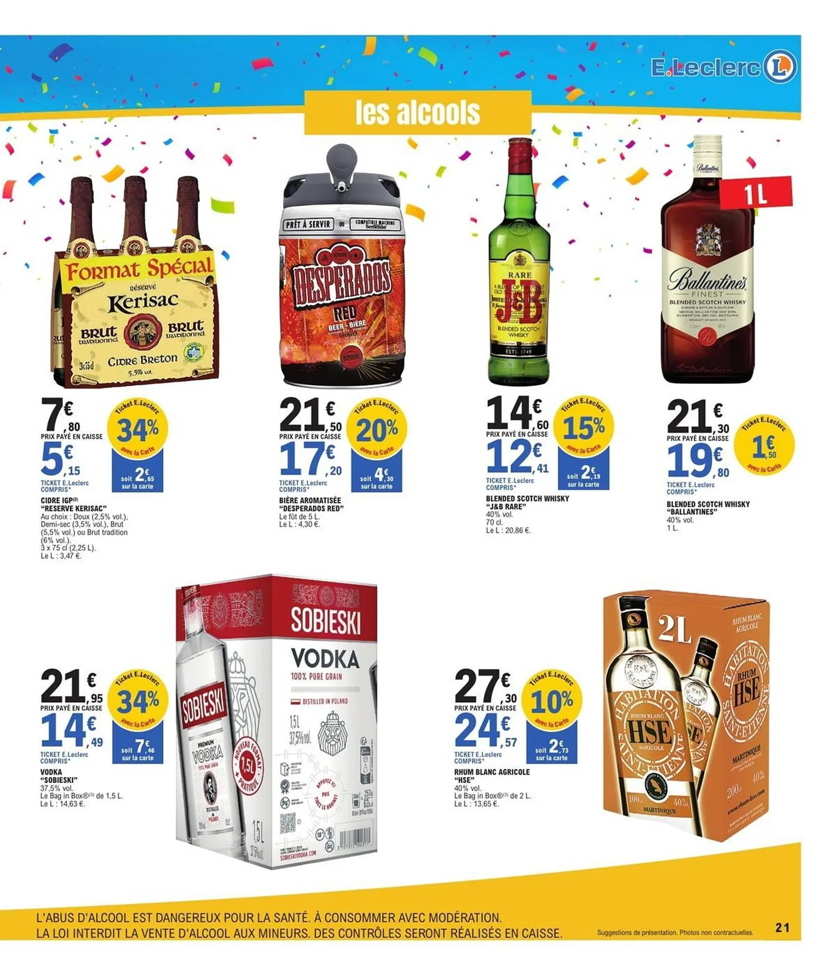 Catalogue E.Leclerc du 7 octobre au 18 octobre 2025 - Catalogue page 21