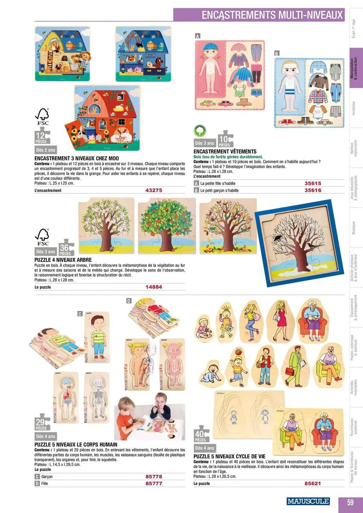 Catalogue Majuscule du 4 mars au 31 décembre 2025 - Catalogue page 83