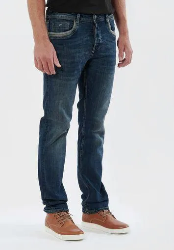 Jean straight bleu homme