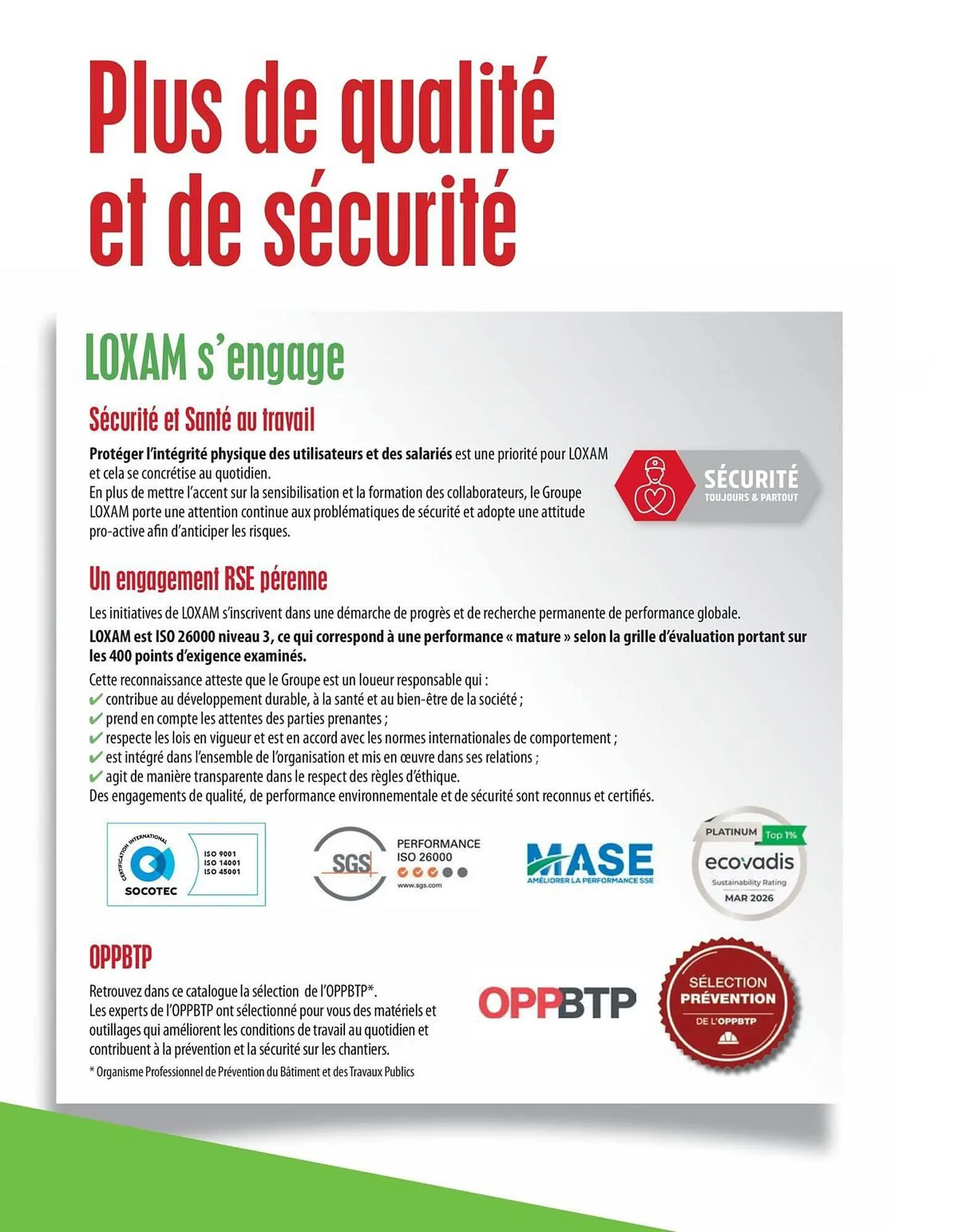 Catalogue Loxam du 17 avril au 31 décembre 2026 - Catalogue page 6