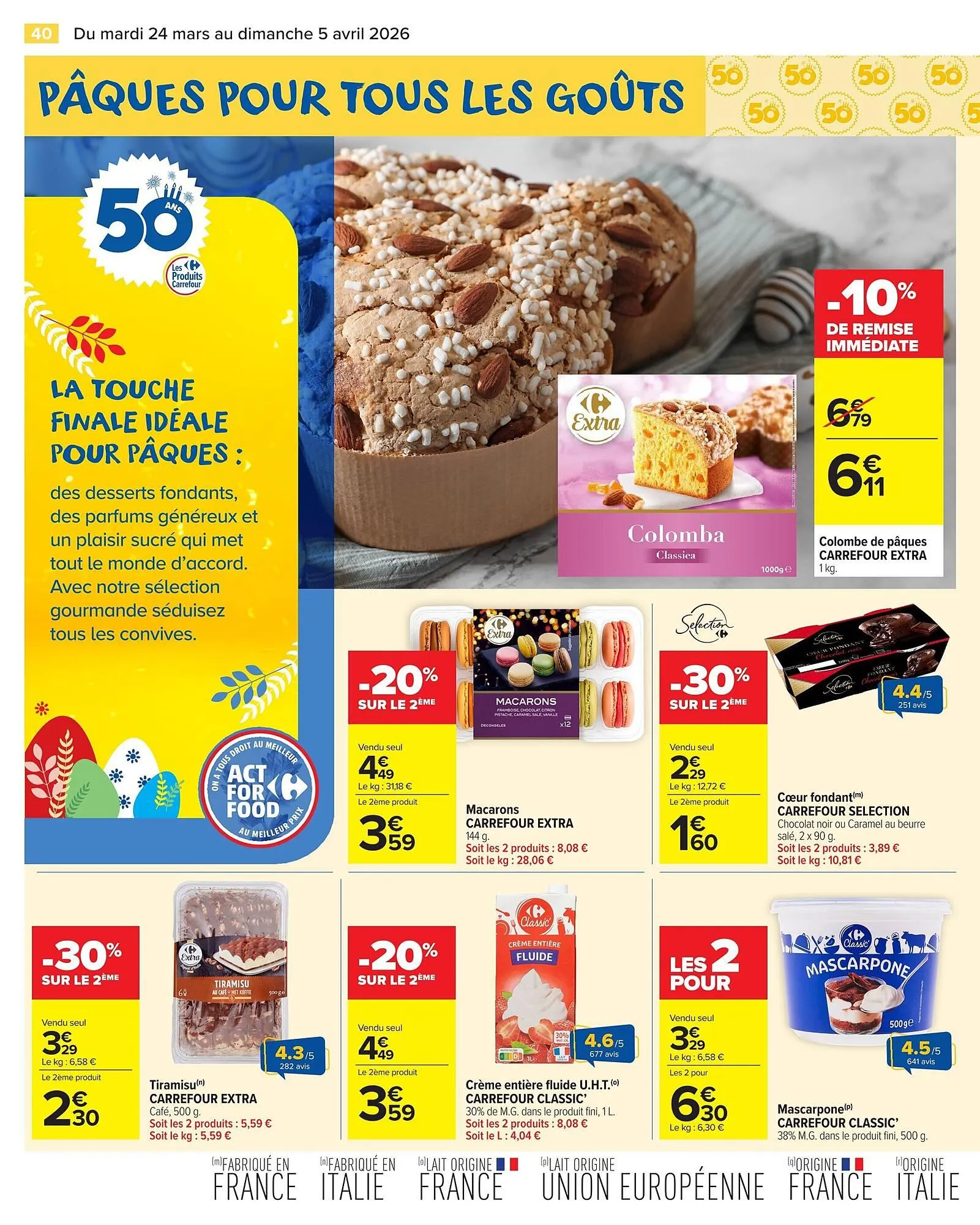 Catalogue Carrefour Market du 24 mars au 5 avril 2026 - Catalogue page 42