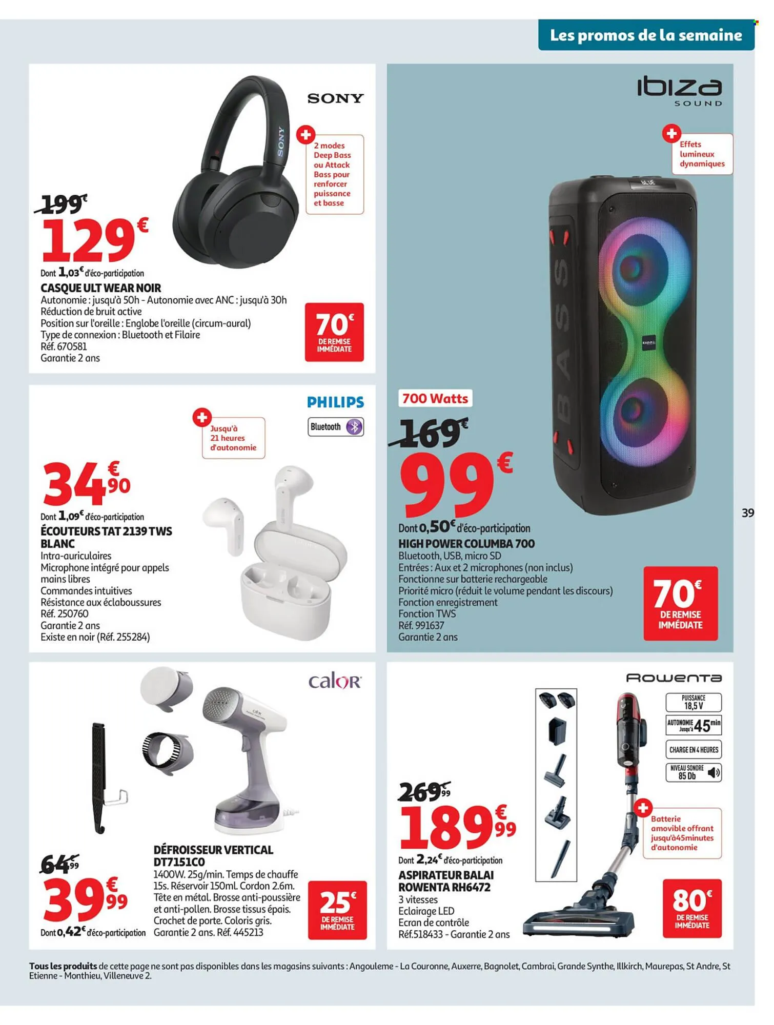 Catalogue Auchan du 26 décembre au 4 janvier 2026 - Catalogue page 39