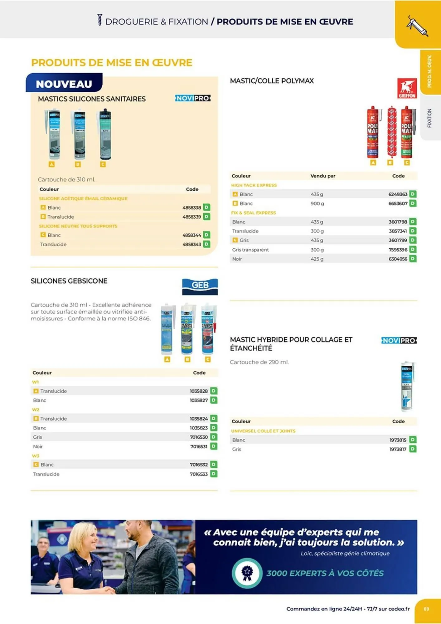 Catalogue Cedeo du 10 octobre au 28 février 2026 - Catalogue page 69