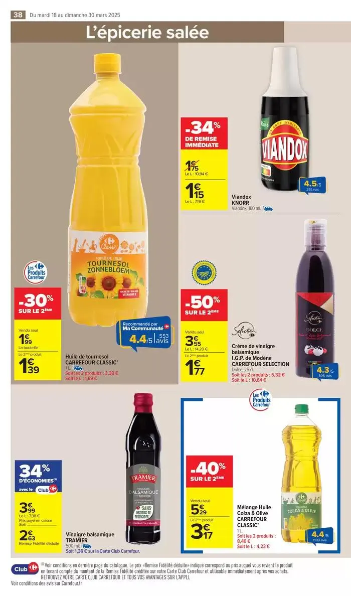 APÉRITIF DINATOIRE du 18 mars au 30 mars 2025 - Catalogue page 40