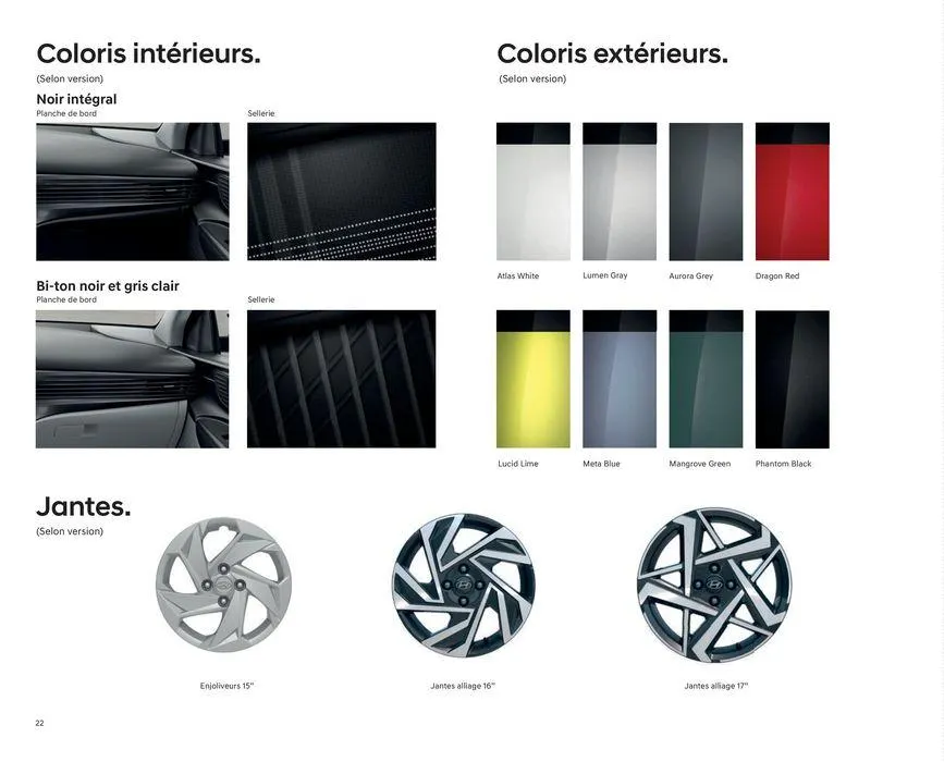 Hyundai Hyundai i20 du 3 septembre au 3 septembre 2025 - Catalogue page 22