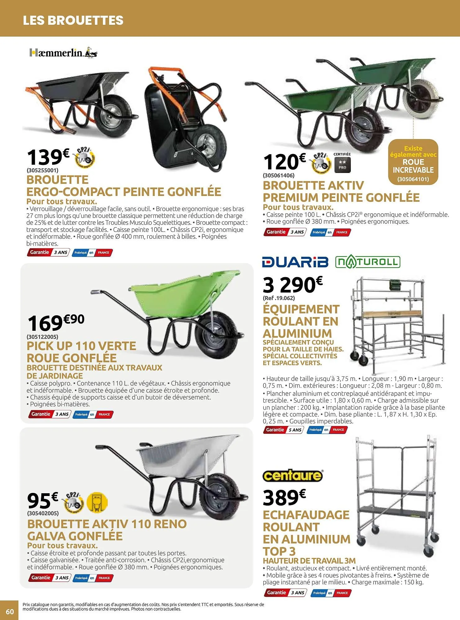 Catalogue Verts Loisirs du 5 mars au 29 décembre 2025 - Catalogue page 60
