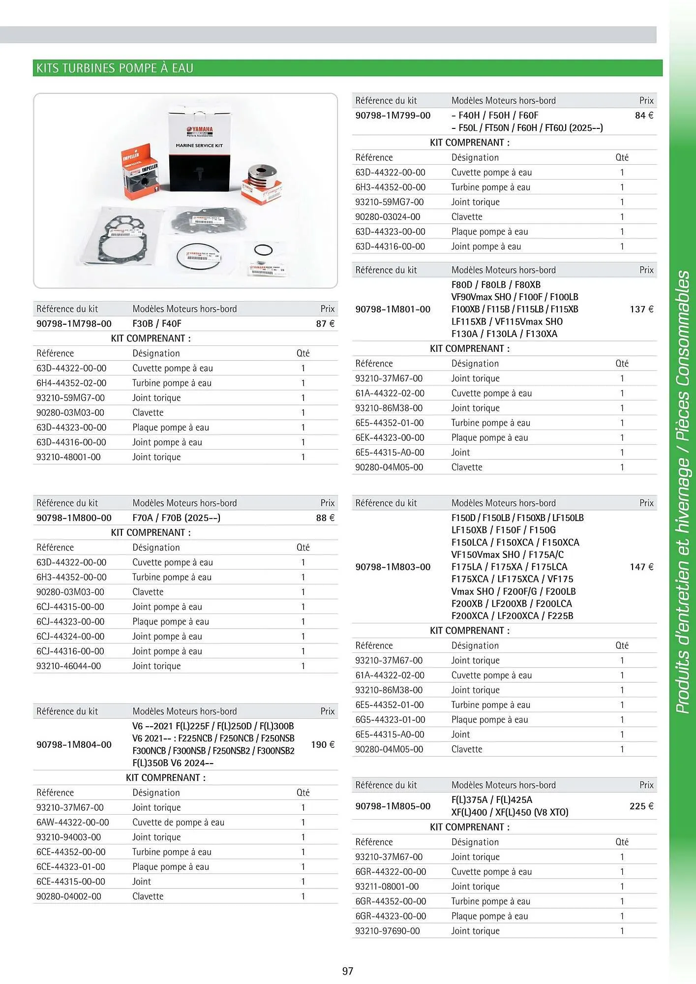 Catalogue Yamaha du 25 février au 31 mai 2026 - Catalogue page 96