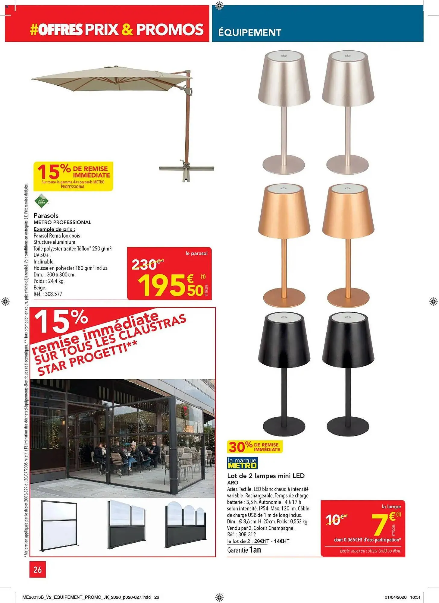 Catalogue METRO du 23 avril au 20 mai 2026 - Catalogue page 26