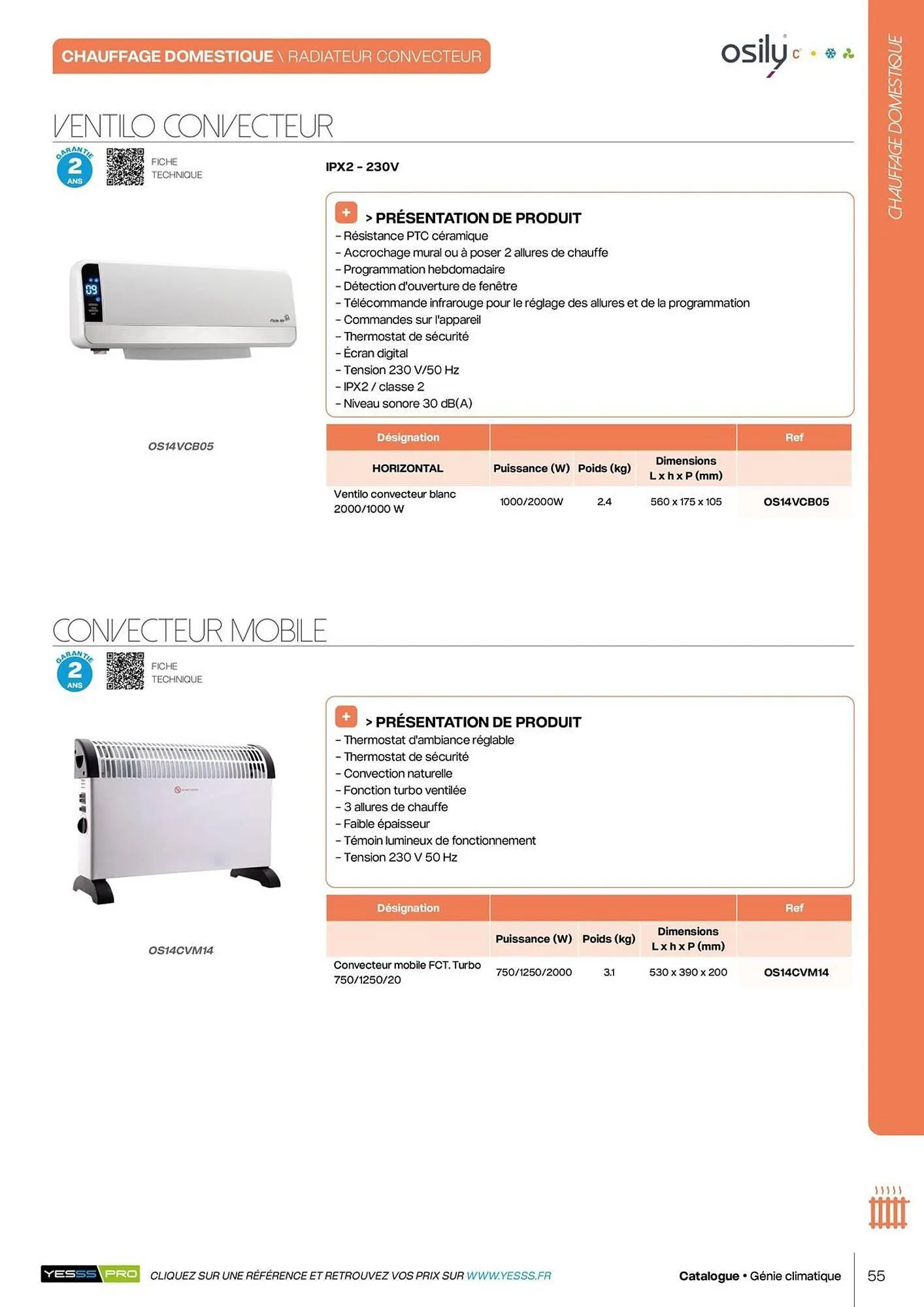 Catalogue Yesss electrique du 14 octobre au 31 décembre 2026 - Catalogue page 57