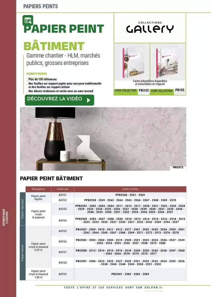 Le Guide Pro 2025 du 13 janvier au 31 décembre 2025 - Catalogue page 262