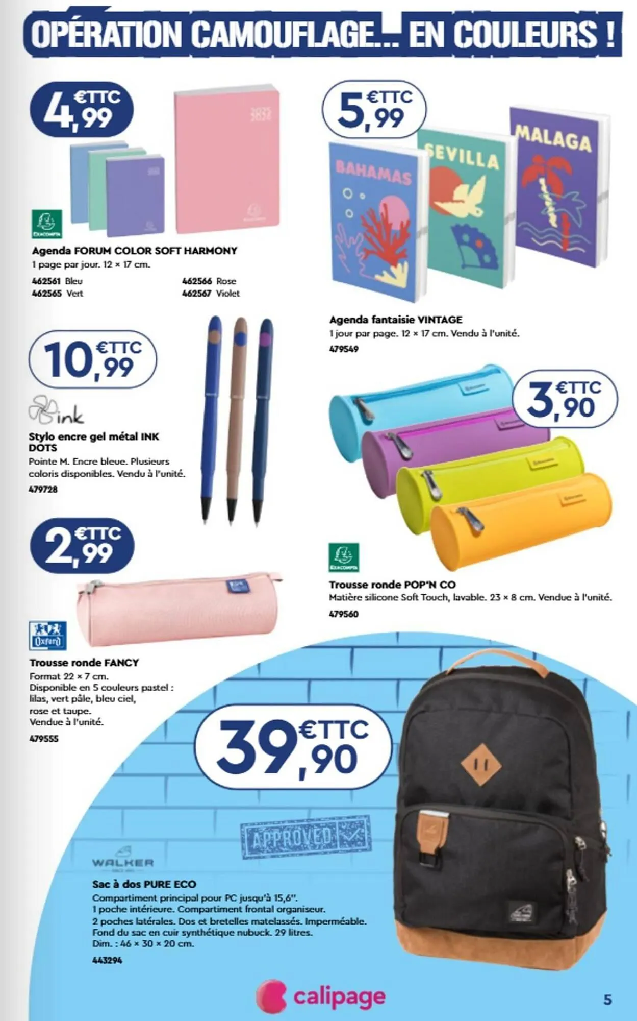 Catalogue Calipage du 10 juillet au 26 juillet 2025 - Catalogue page 5