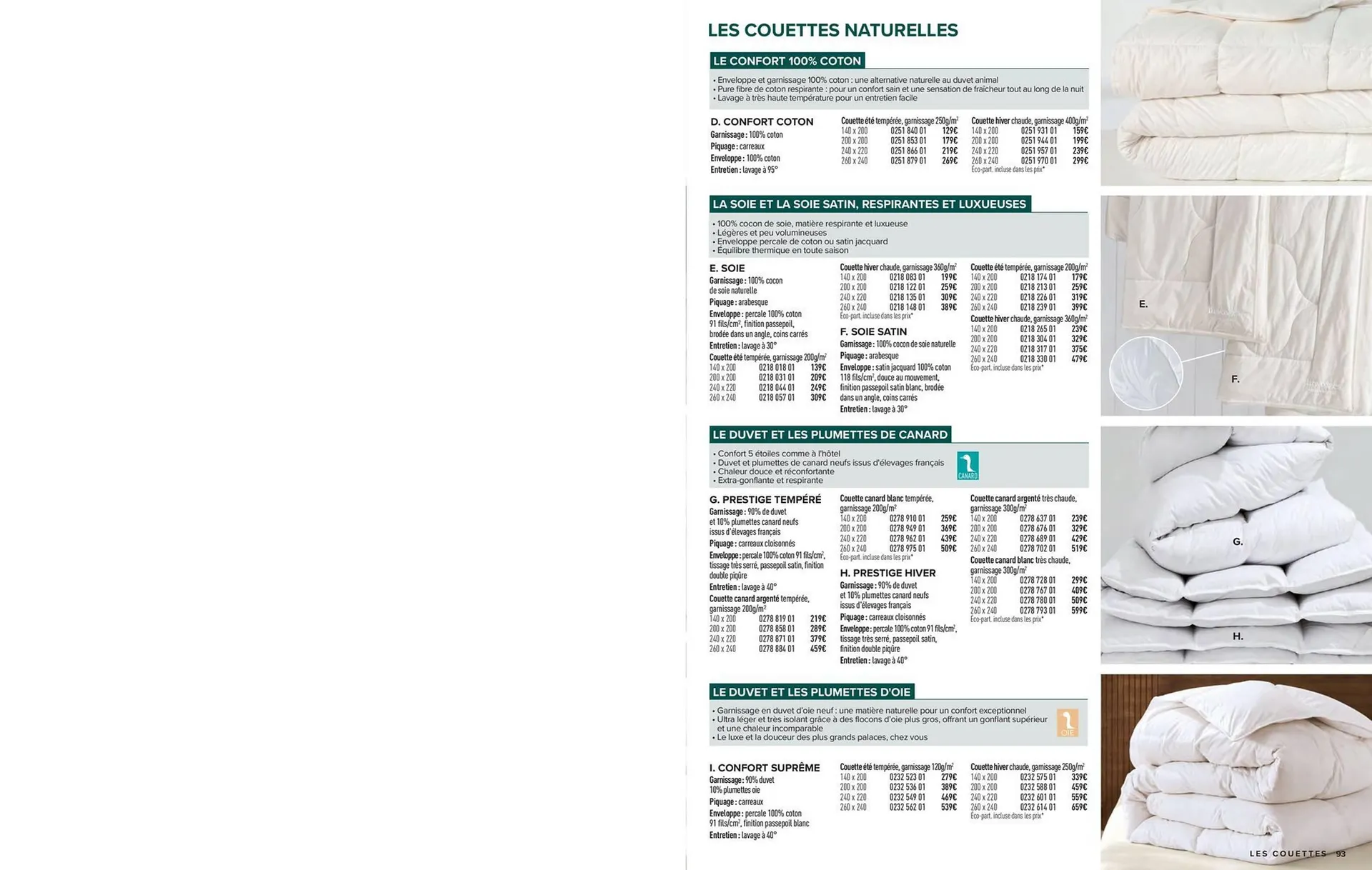 Catalogue Linvosges du 1 juin au 31 août 2026 - Catalogue page 93