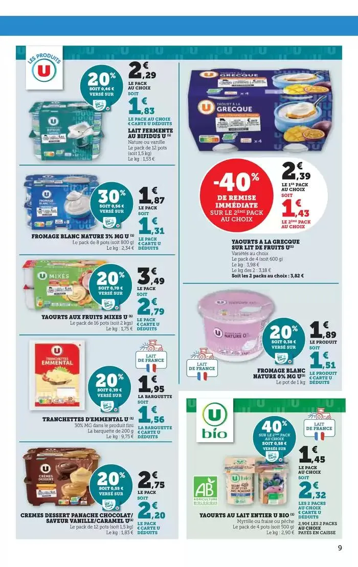 Catalogue SUPER U du 29 avril au 11 mai 2025 - Catalogue page 9