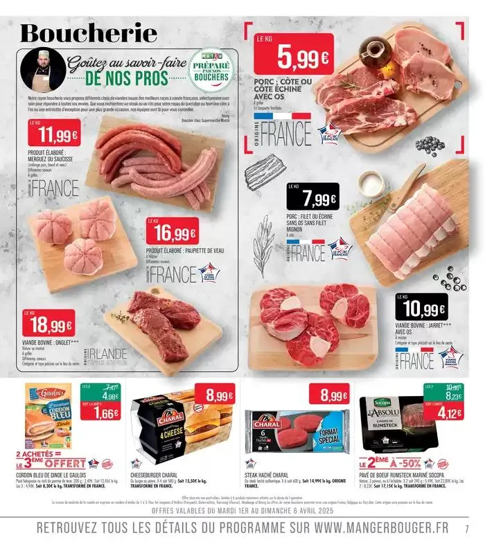 C'EST TOUS LES JOURS LE MARCHÉ du 31 mars au 13 avril 2025 - Catalogue page 7
