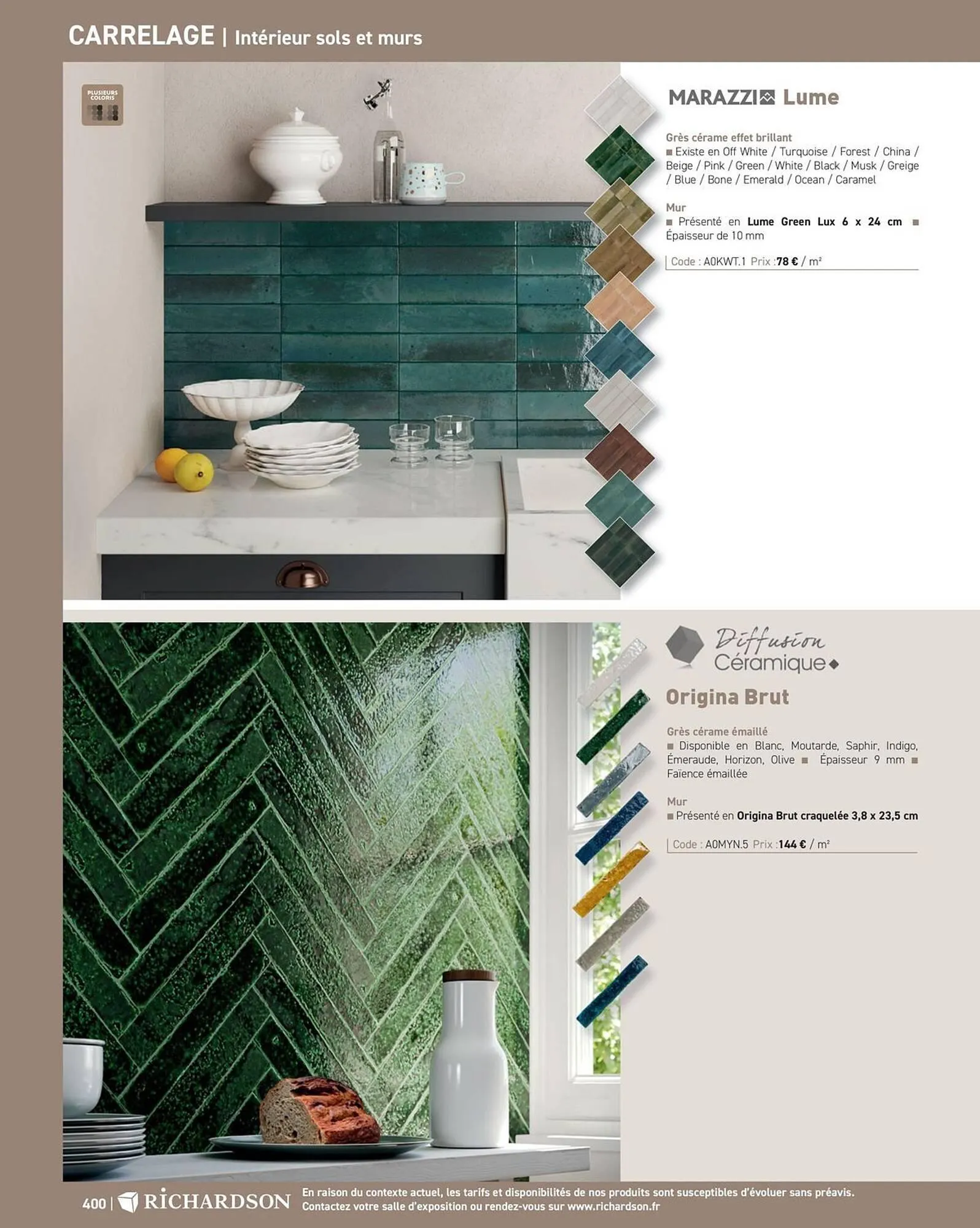 Catalogue Richardson du 11 avril au 31 décembre 2025 - Catalogue page 402