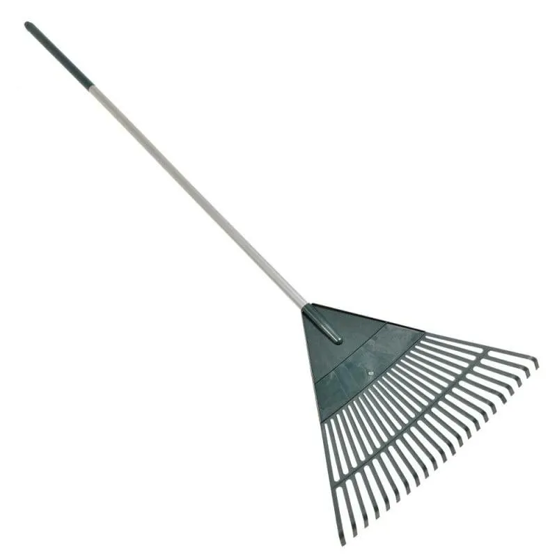 Balai à gazon en plastique - Balai à feuilles