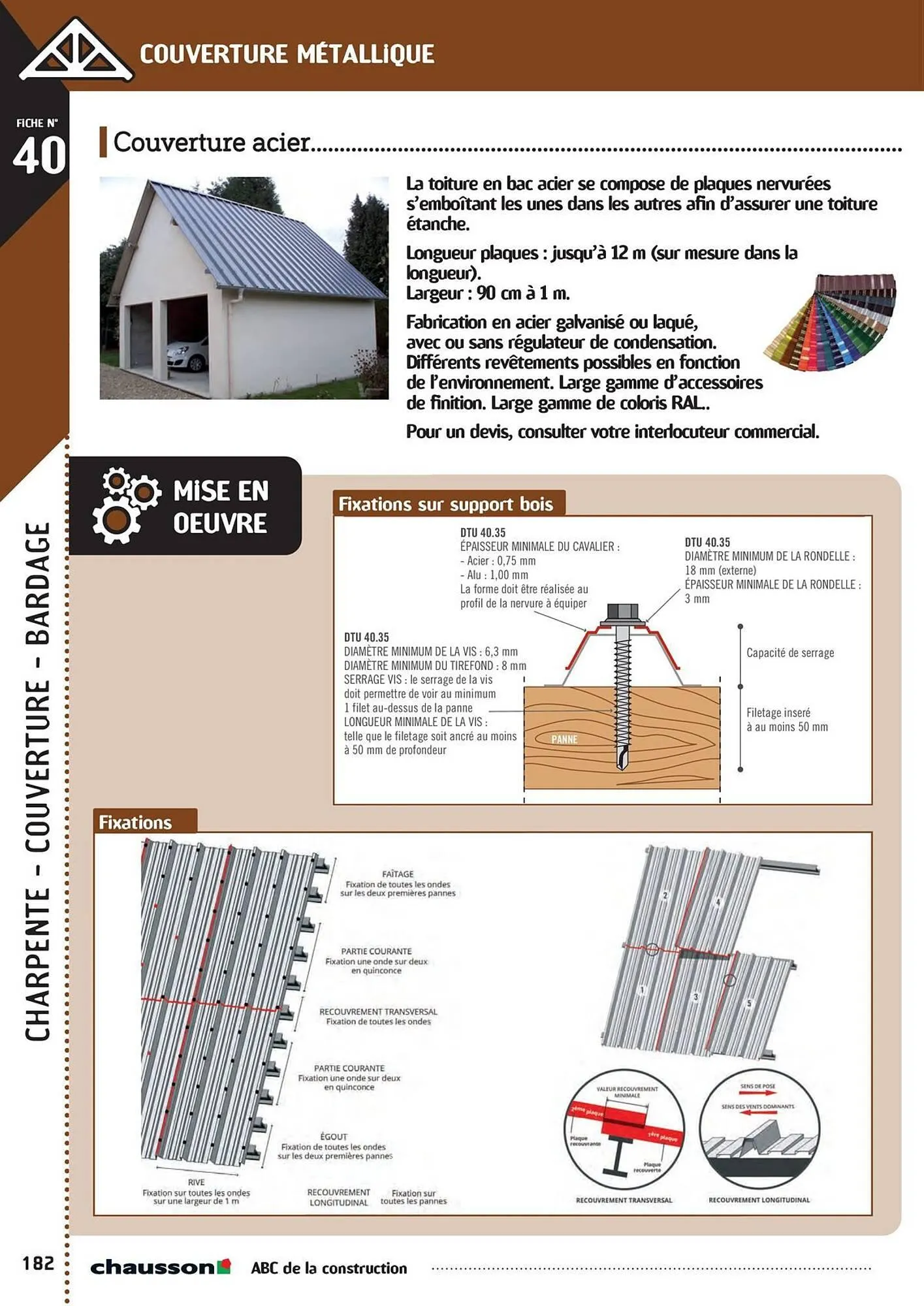 Catalogue Chausson Matériaux du 2 mai au 31 décembre 2025 - Catalogue page 184