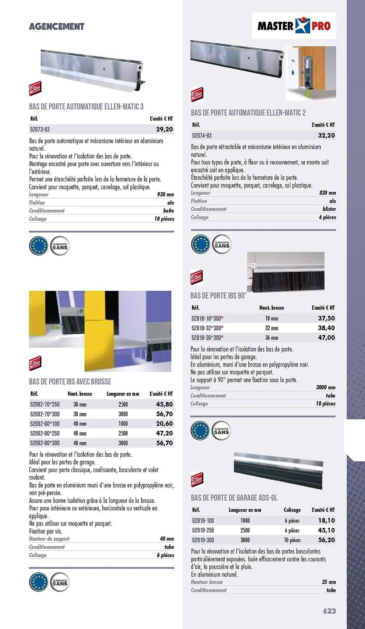 Catalogue Master Pro du 3 janvier au 31 décembre 2025 - Catalogue page 625