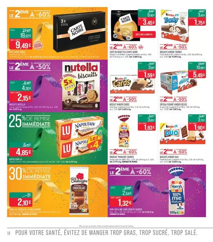 65 ANS ça se fête ! du 3 mars au 16 mars 2025 - Catalogue page 10