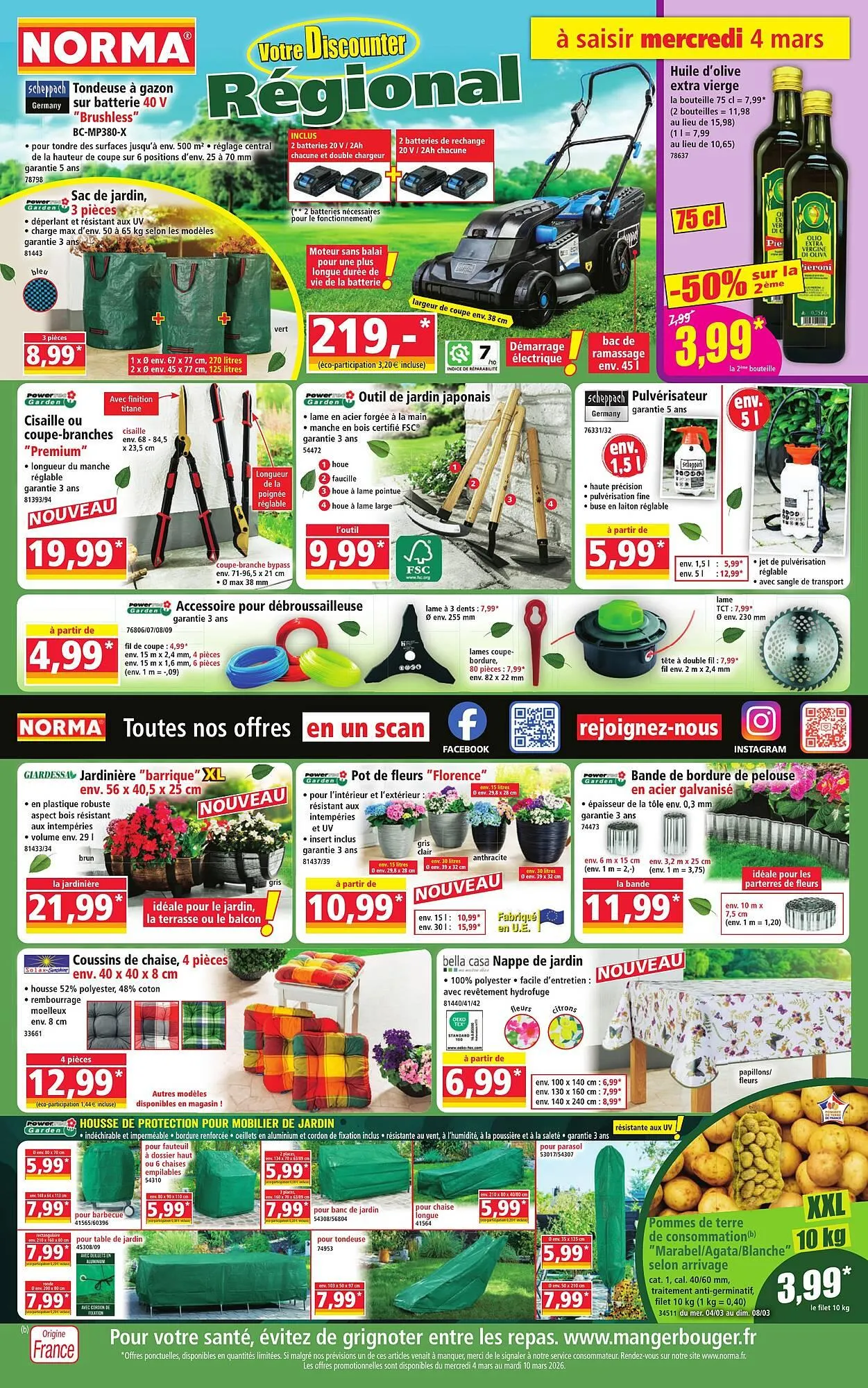 Catalogue Norma du 4 mars au 10 mars 2026 - Catalogue page 1