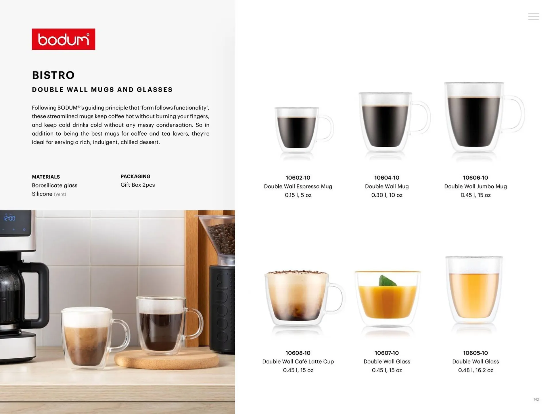 Catalogue Bodum du 25 mars au 31 décembre 2025 - Catalogue page 142