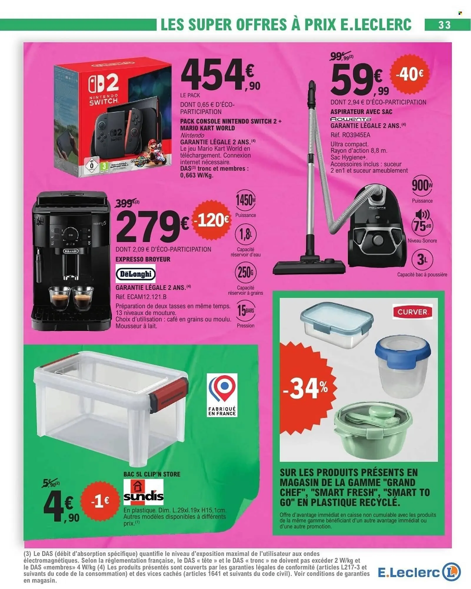 Catalogue E.Leclerc du 6 janvier au 17 janvier 2026 - Catalogue page 33