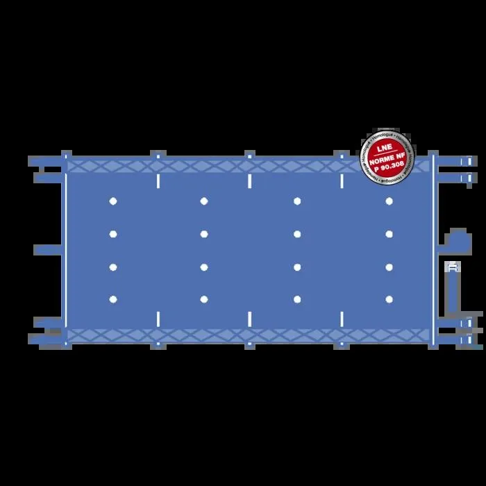 Bâche à barres 4S Irricover