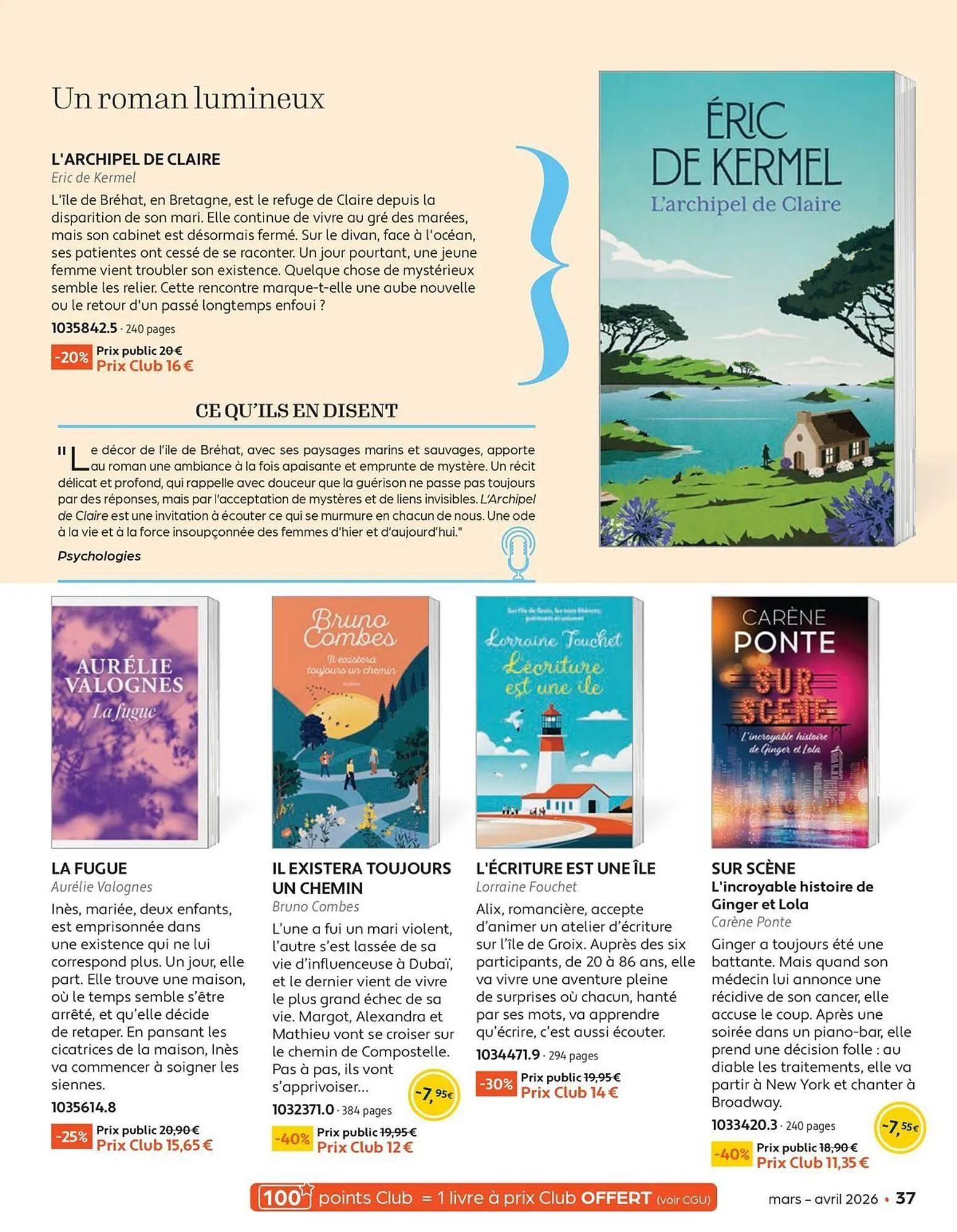 Catalogue France Loisirs du 2 mars au 30 avril 2026 - Catalogue page 37