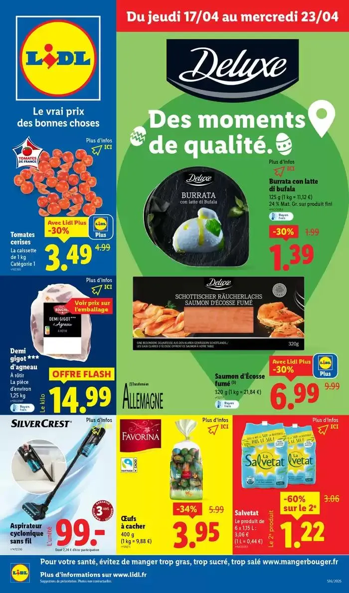 Préparez Pâques à prix Lidl avec les produits Deluxe et Favorina ! - 1