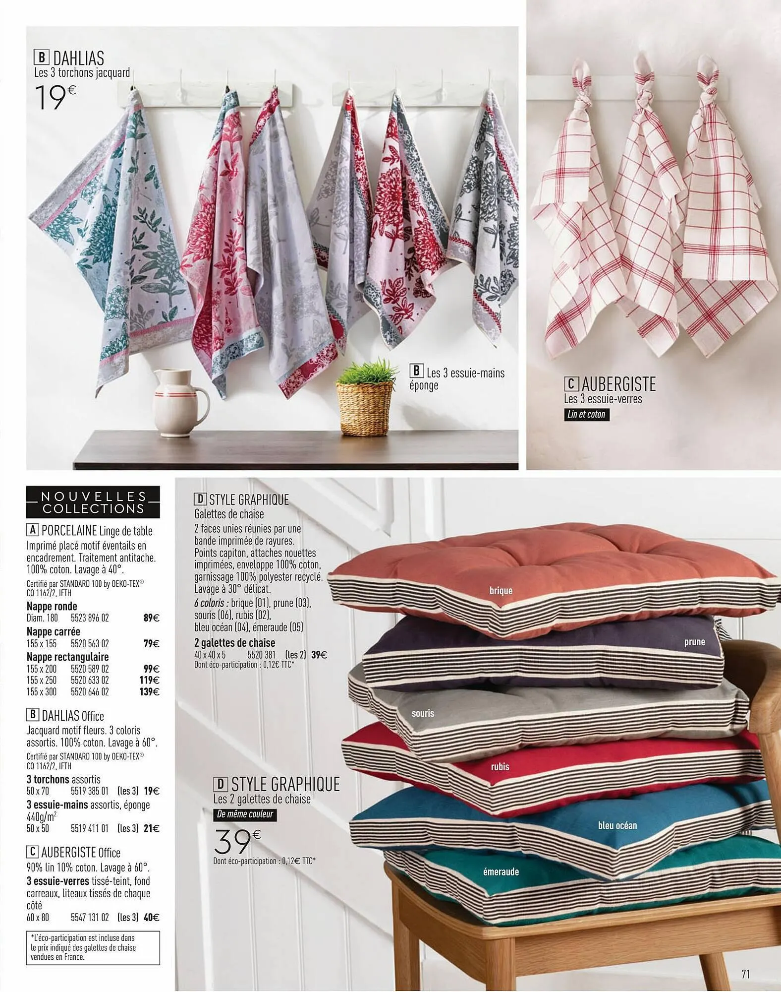 Catalogue Linvosges du 26 juillet au 29 juillet 2023 - Catalogue page 73