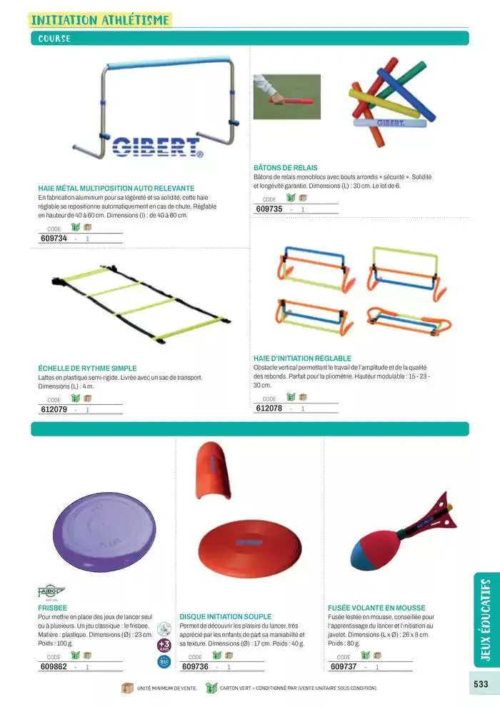 Nos Catalogues Thématiques du 1 janvier au 31 décembre 2025 - Catalogue page 535