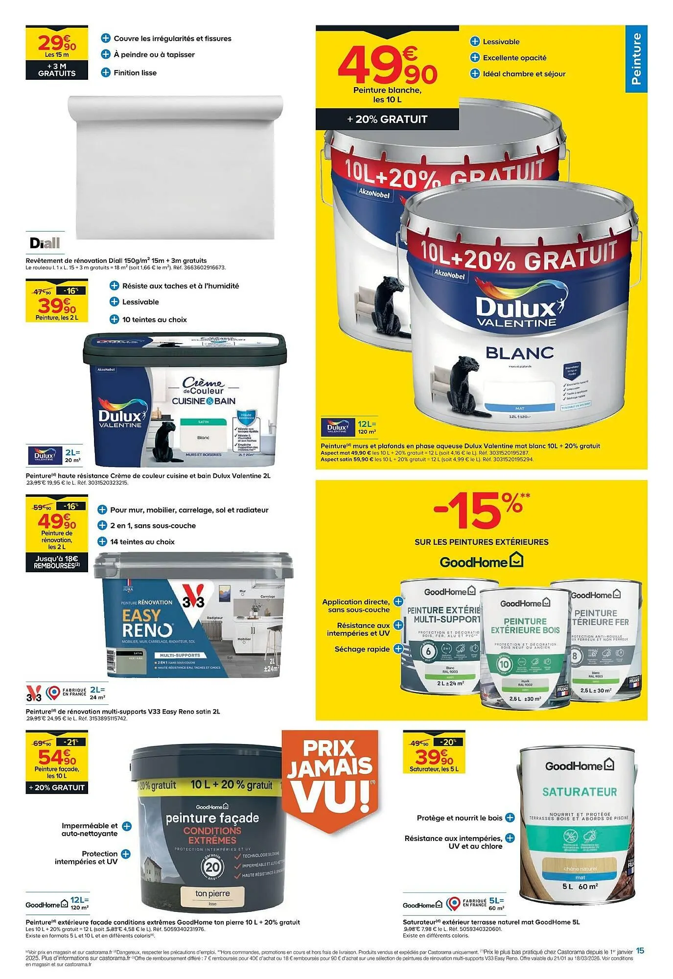 Catalogue Castorama du 25 février au 17 mars 2026 - Catalogue page 15