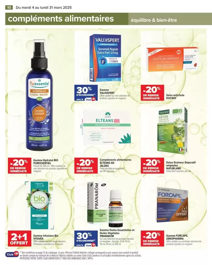 PARAPHARMACIE MARS du 4 mars au 31 mars 2025 - Catalogue page 10