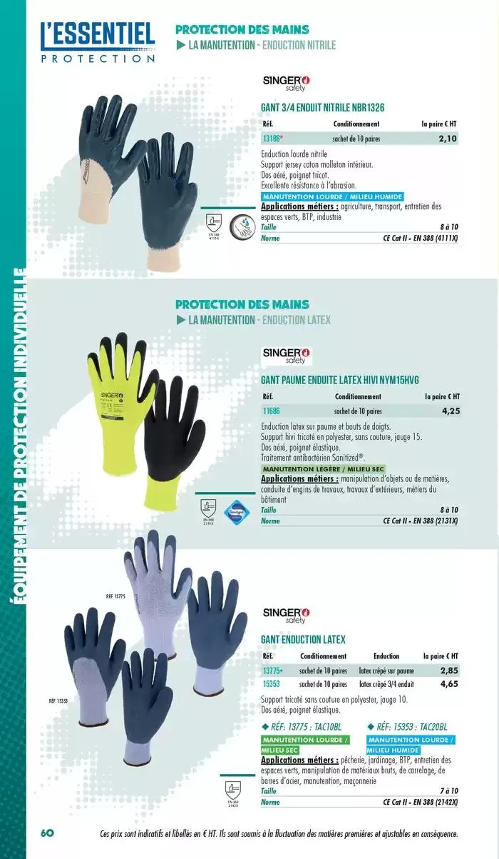 Essentiel Protection 2025 tarifé du 3 mars au 31 décembre 2025 - Catalogue page 62