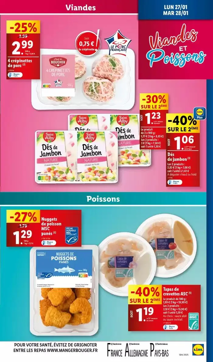 Lidl vous invite à un voyage culinaire en Asie avec leur gamme Vitasia! du 22 janvier au 28 janvier 2025 - Catalogue page 37