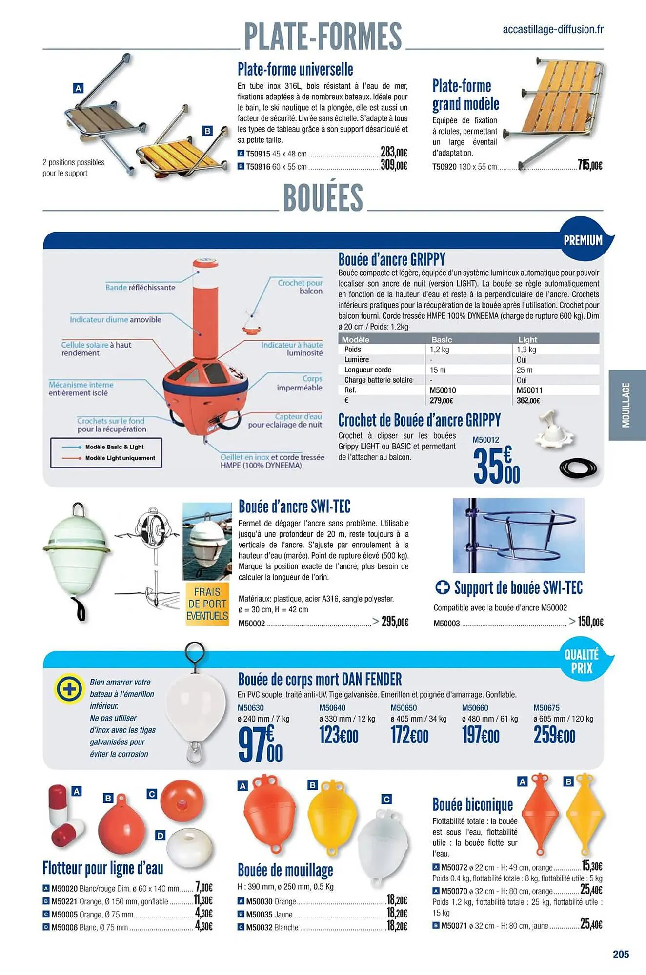 Catalogue Accastillage Diffusion du 1 mars au 31 décembre 2023 - Catalogue page 207