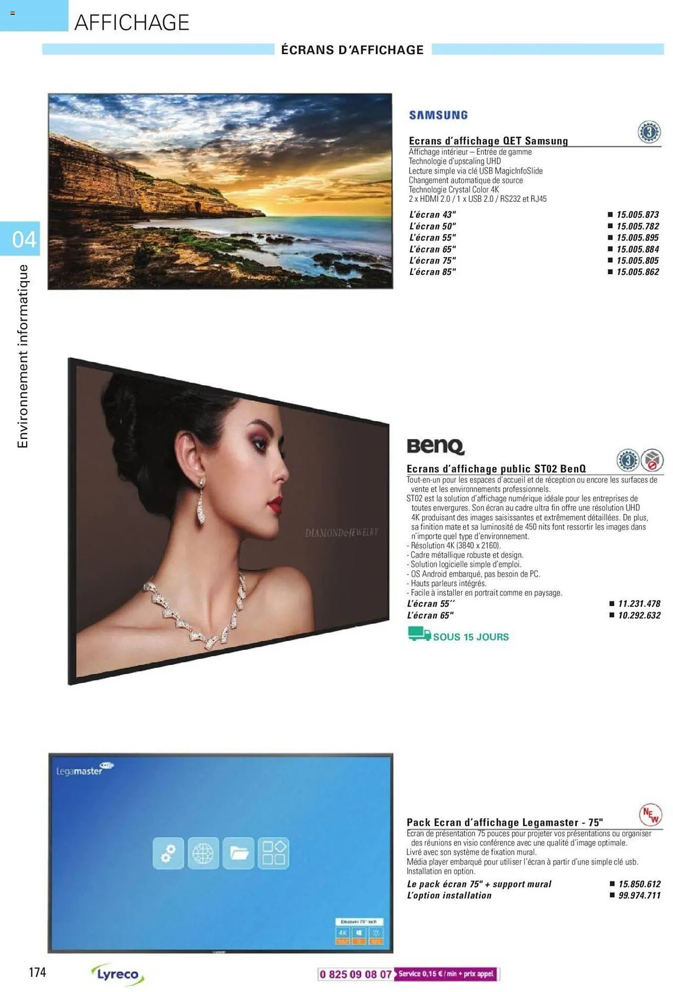 Catalogue Lyreco du 15 mai au 31 décembre 2023 - Catalogue page 174