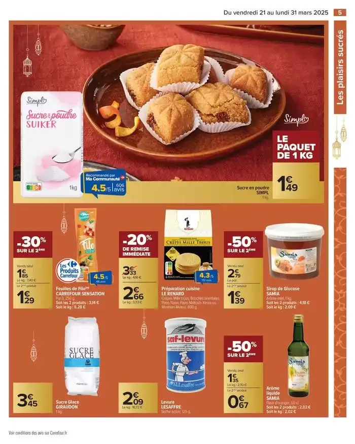 TOUT L'AÏD EL FITR À PETITS PRIX du 21 mars au 31 mars 2025 - Catalogue page 7