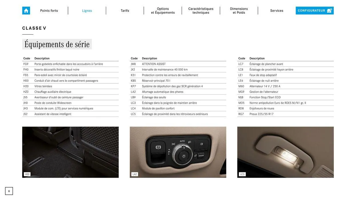 Classe V du 9 septembre au 31 août 2025 - Catalogue page 6