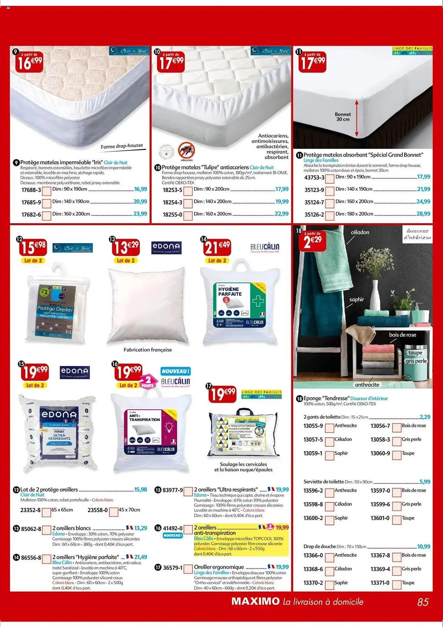 Catalogue Maximo du 7 juillet au 3 août 2025 - Catalogue page 85