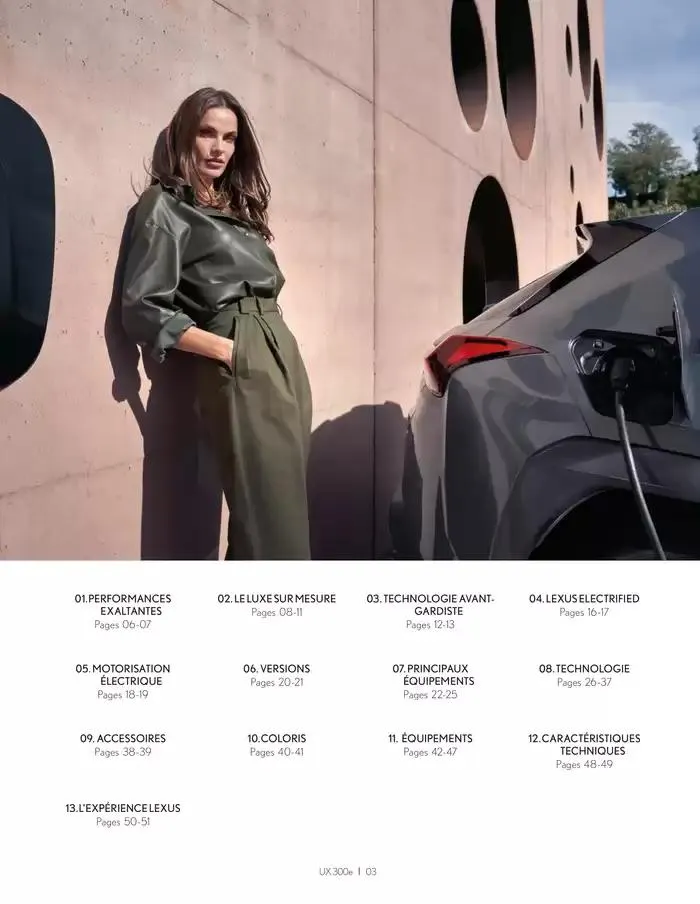Lexus NOUVEL UX 300e du 27 mars au 27 mars 2026 - Catalogue page 3