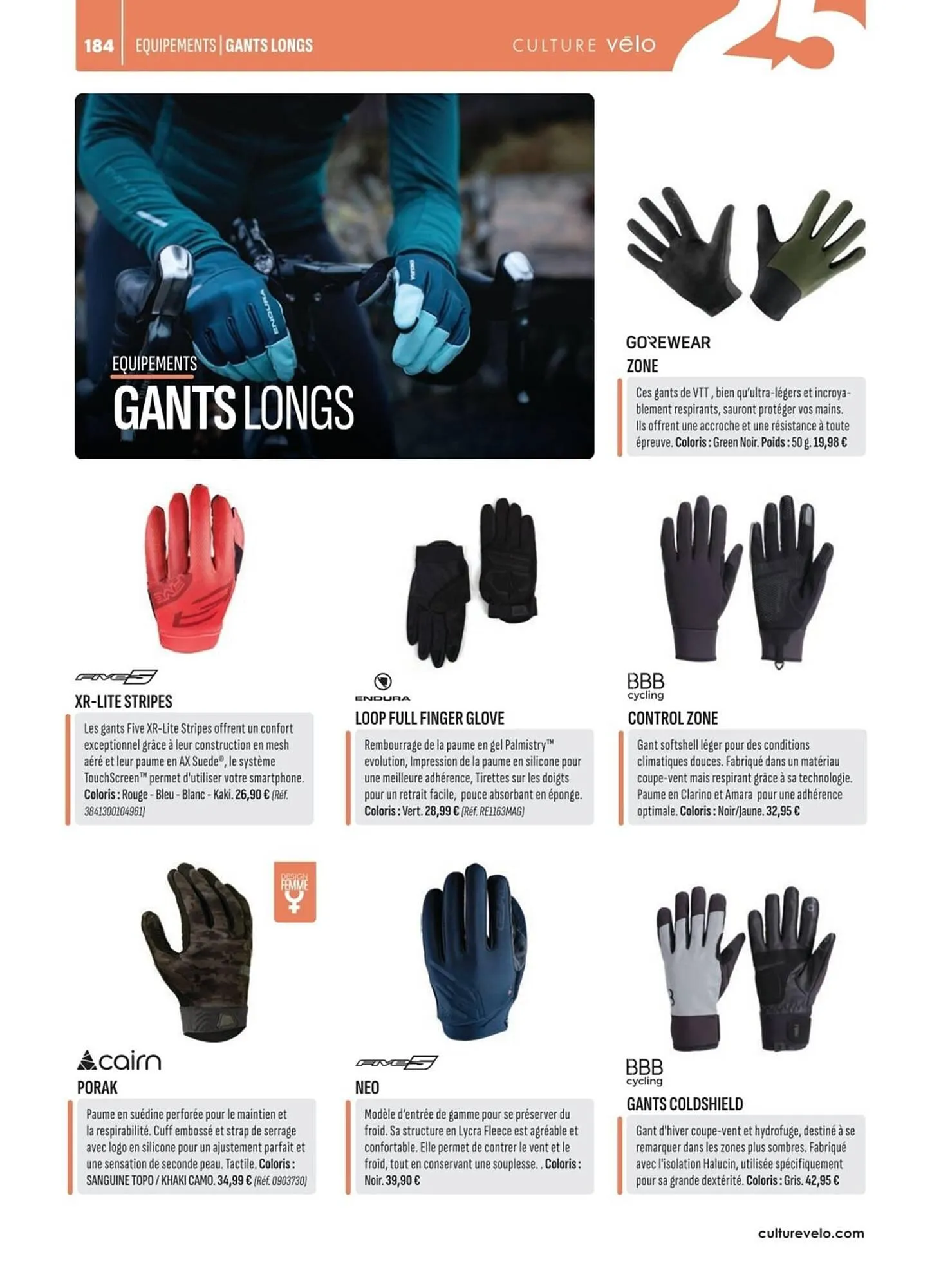 Catalogue Culture Vélo du 2 mai au 31 décembre 2025 - Catalogue page 184