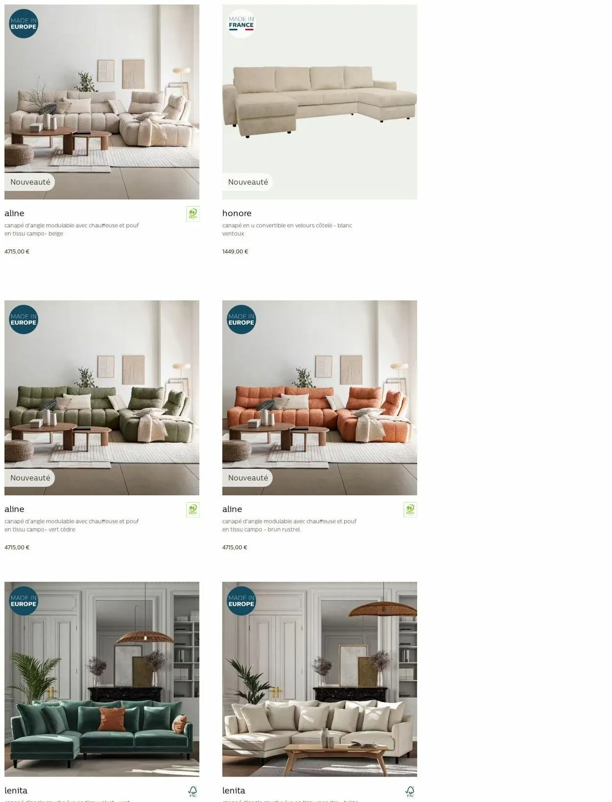 Alinéa Catalogue actuel du 27 octobre au 2 novembre 2025 - Catalogue page 4