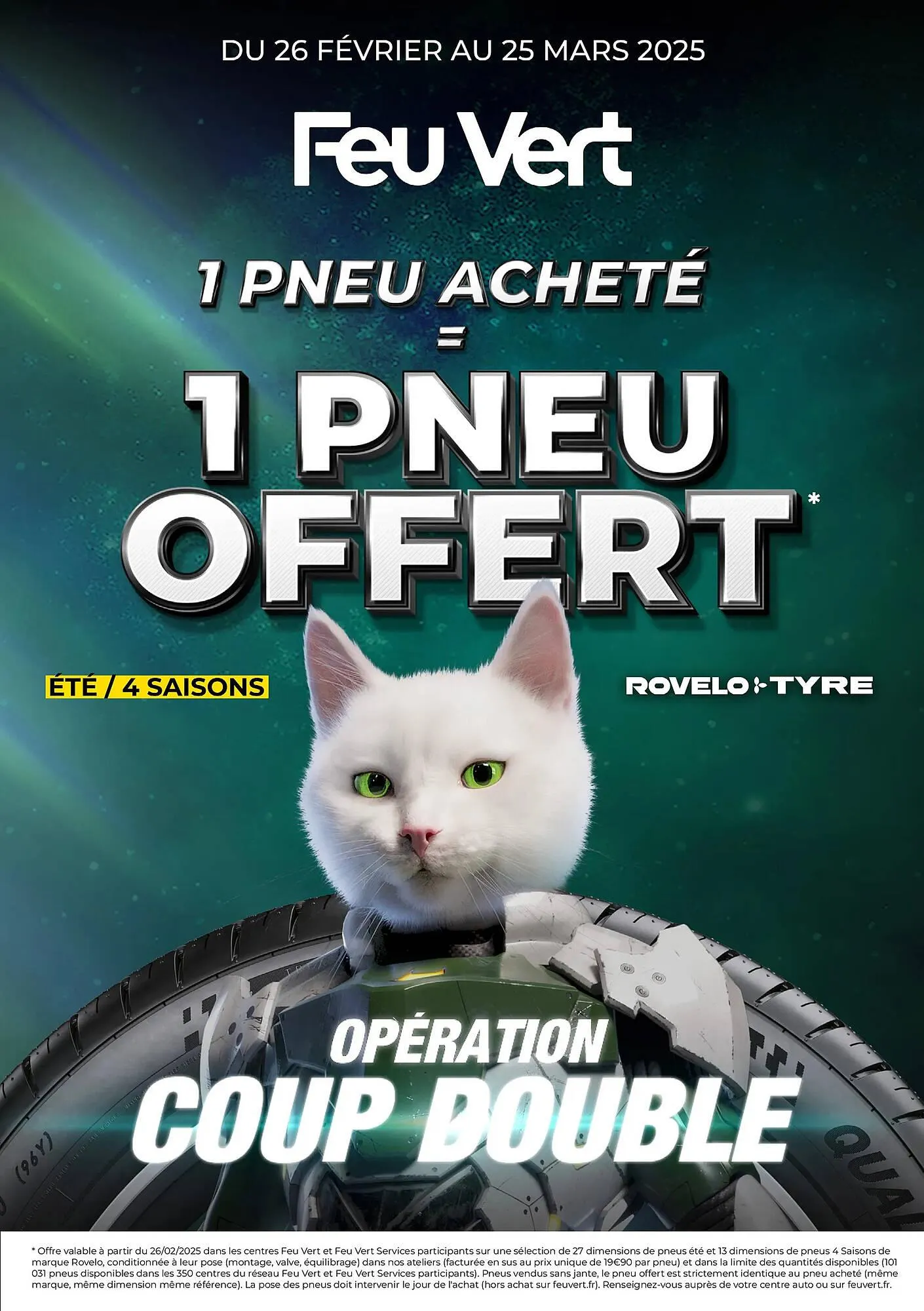 Catalogue Feu Vert du 26 février au 25 mars 2025 - Catalogue page 1